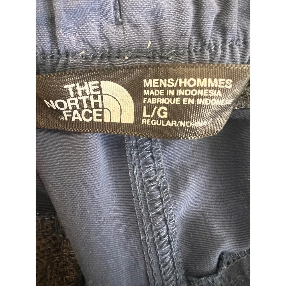 The North Face Mens Class V Pull On Navy Blue Quick Dry Hiking Swim Shorts Large